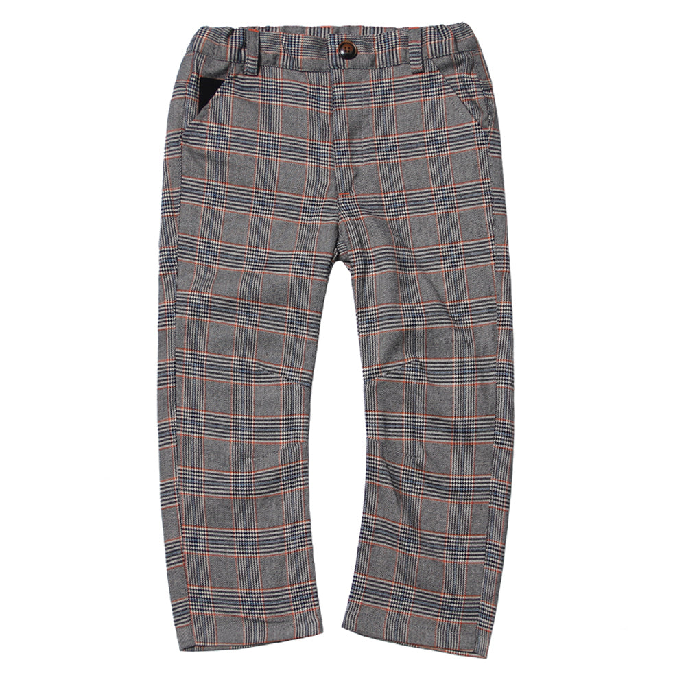 Lacrosse Plaid Twill Trouser for Boys