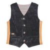 Manchester Plaid and Corduroy Reversible Vest for Boys