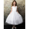 Big Girls 6-16 Adriana White Satin Tulle Appliqued Communion Dress