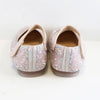 Pink Clear Stone Flat Dress Shoes