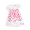 Girls Pink Rose Party Dress