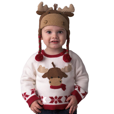 Moose Knit Hat