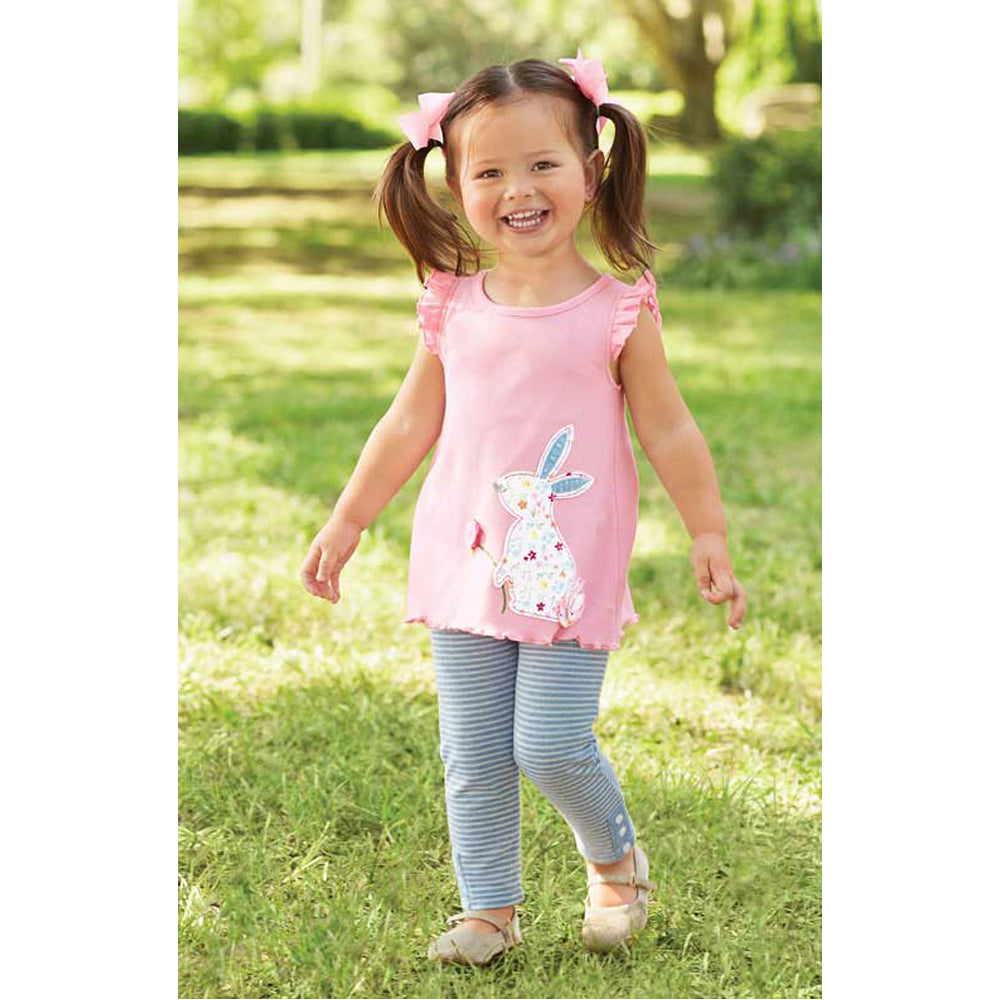 Girls Bunny Tunic & Legging Set - Best Dressed Tot - Baby and Children's  Boutique