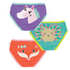 Enchanted Forest ORGANIC Girls Underwear 3 pc Set